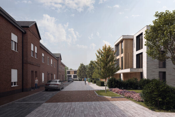 Emsauen Quartier in Rheine - Architekturkonzept und Visualisierung von Formgrafik